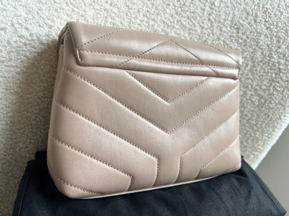 Yves Saint Laurent (YSL) Pale Pink Toy Lou Lou with Silver Hardware (RRP £1,380)