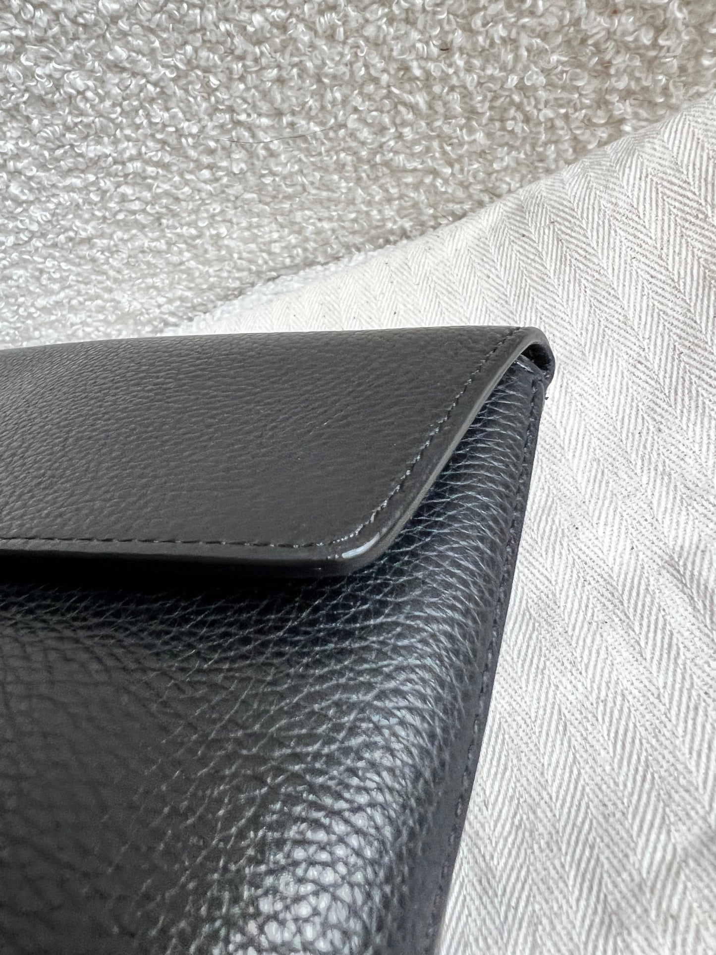 Mulberry Black Large Darley Cosmetic Pouch (RRP £395)