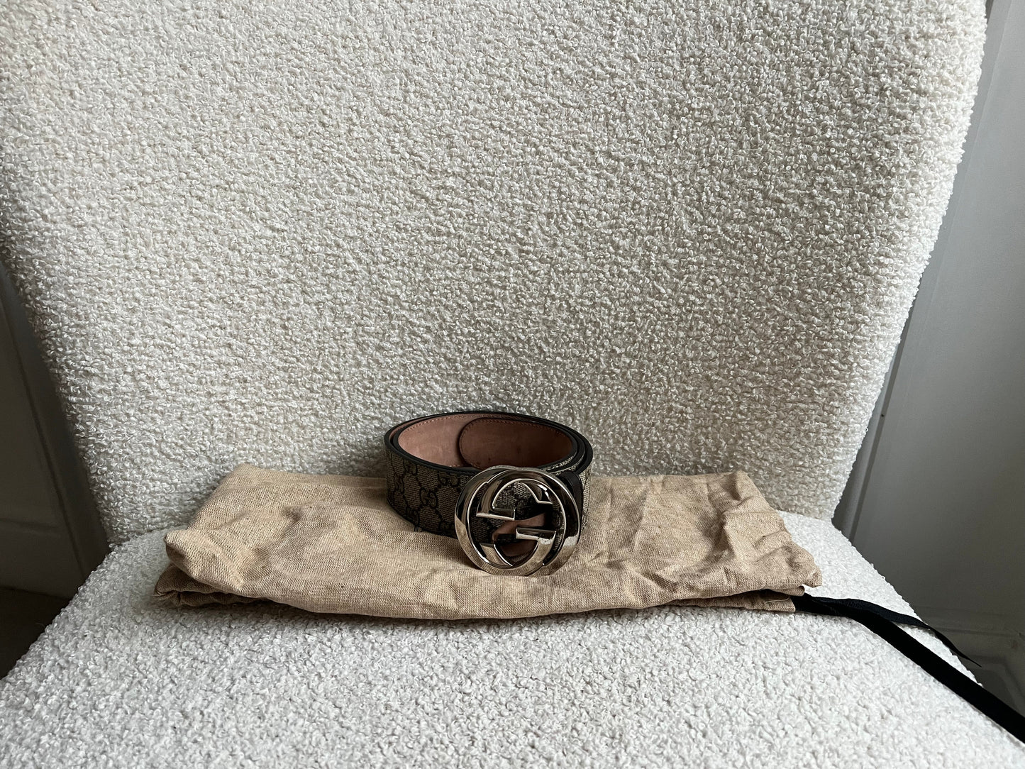 Gucci Interlocking GG Belt Supreme (RRP £360)