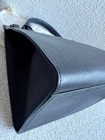 Gucci GG Black Medium Marmont Top Handle Bag