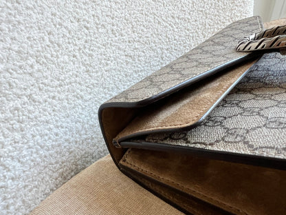 Gucci Dionysus GG Supreme Small Shoulder Bag (RRP £2,280)