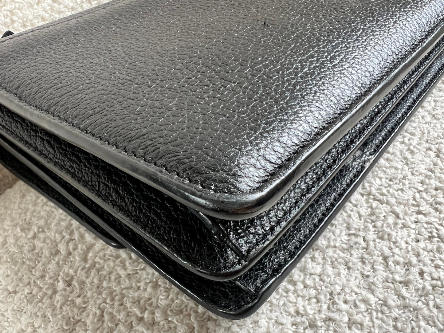 Yves Saint Laurent (YSL) Black on Black Medium Sunset