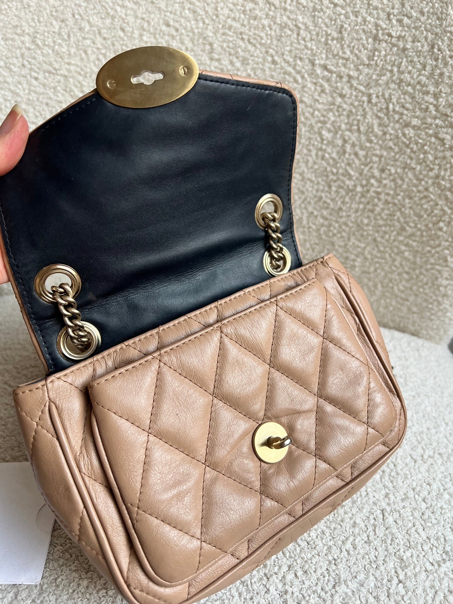 Mulberry Quilted Mini Darley Shoulder Bag (RRP £725)