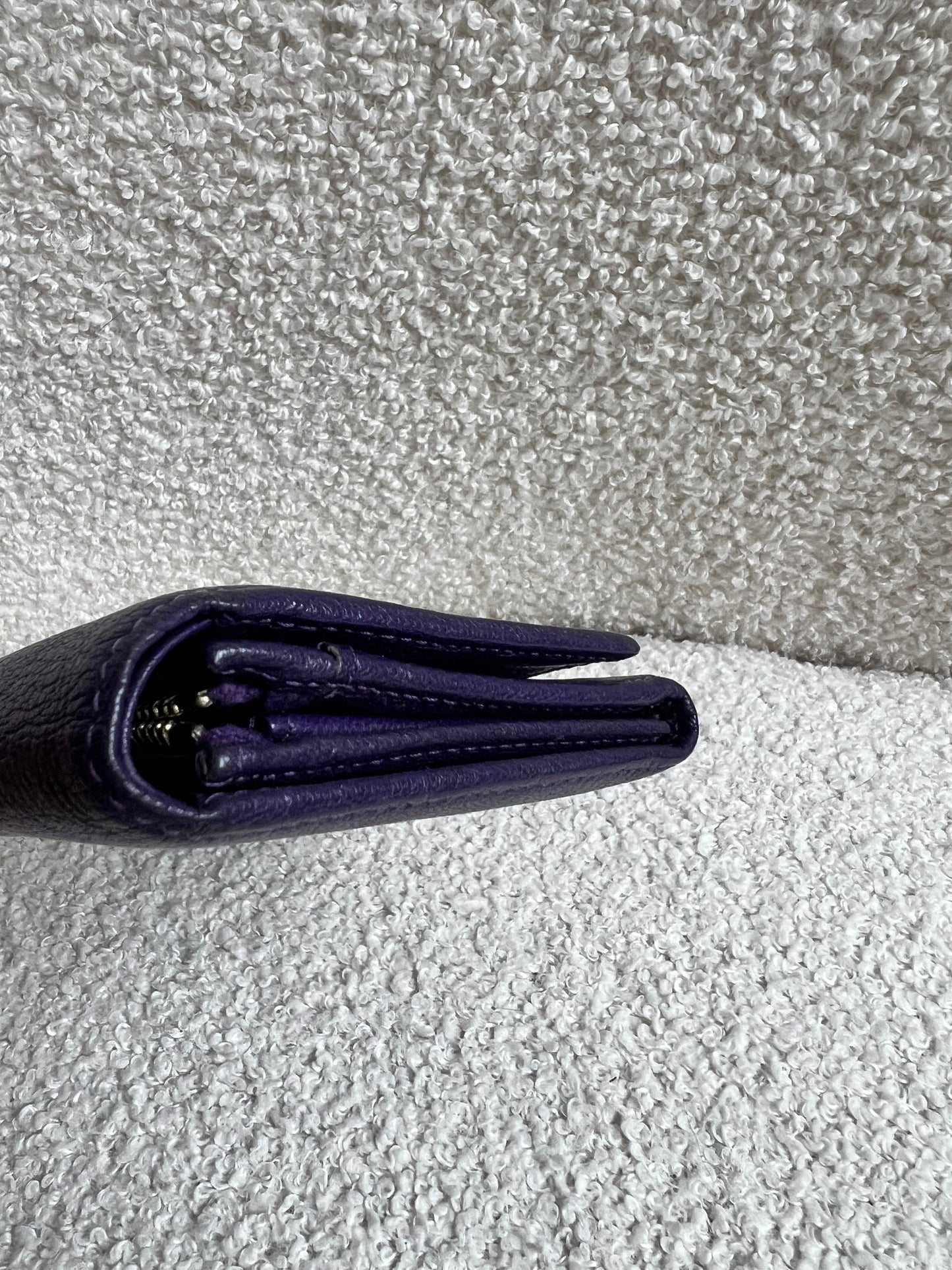 Mulberry Purple French Purse (RRP £275)