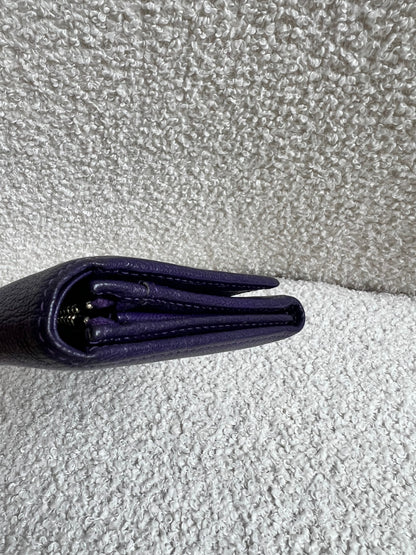 Mulberry Purple French Purse (RRP £275)