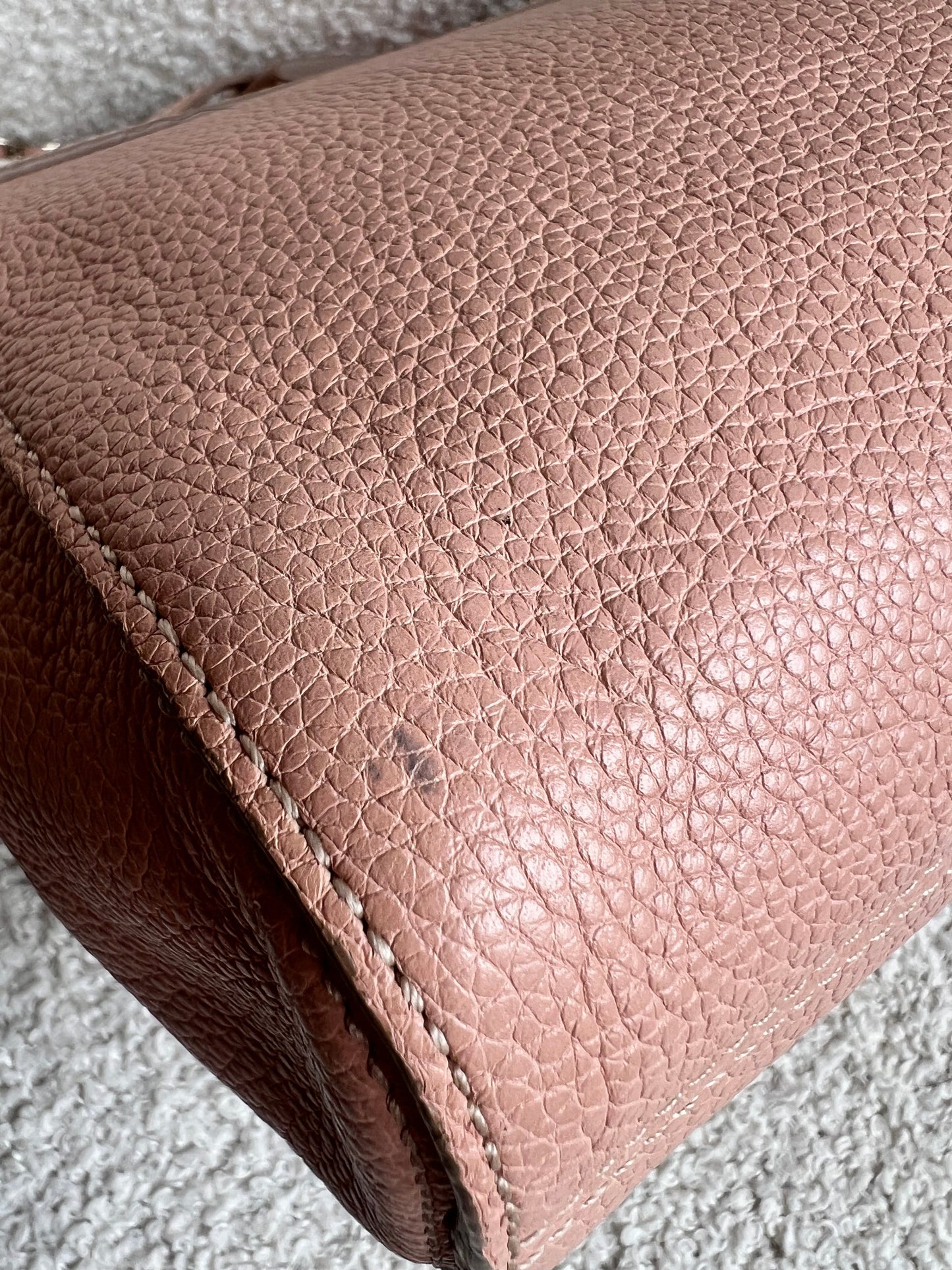 Mulberry Rose Petal Regular Lily with Gold Hardware (RRP £995)