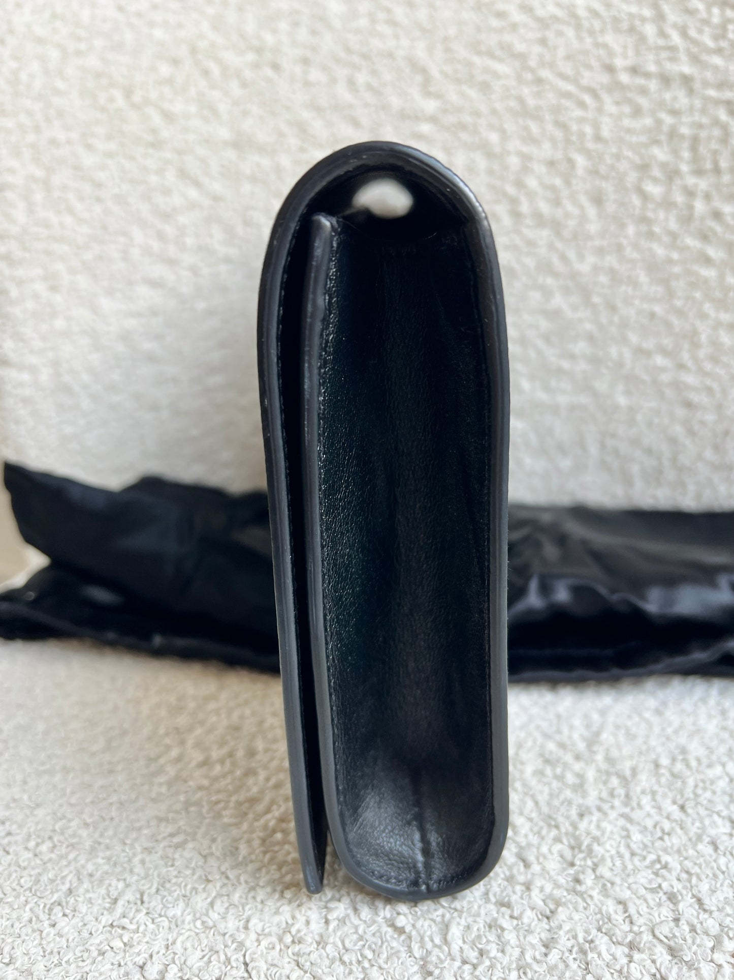Yves Saint Laurent (YSL) Black Belle de Jour Clutch