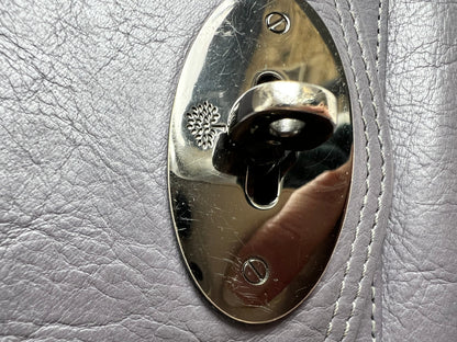 Mulberry Foggy Grey Alexa Postmans Lock Wallet