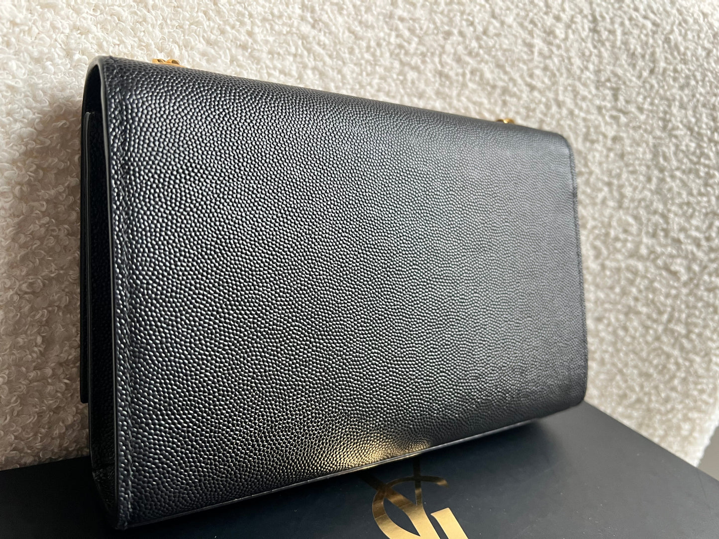 Yves Saint Laurent (YSL) Black Small Kate with Gold Hardware (RRP £1,550)