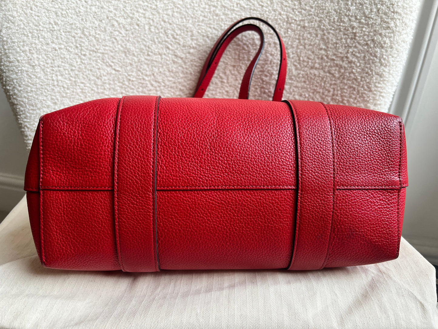 Mulberry Small Ruby Red Bayswater Tote (RRP £795)