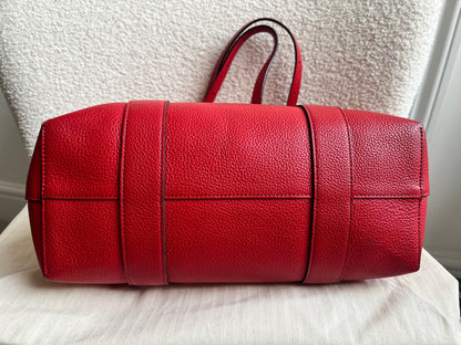 Mulberry Small Ruby Red Bayswater Tote (RRP £795)