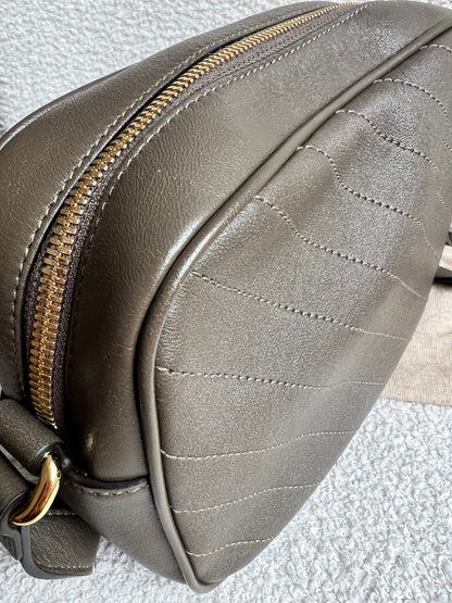 Gucci Khaki Small Blondie Shoulder Bag (RRP £1380)
