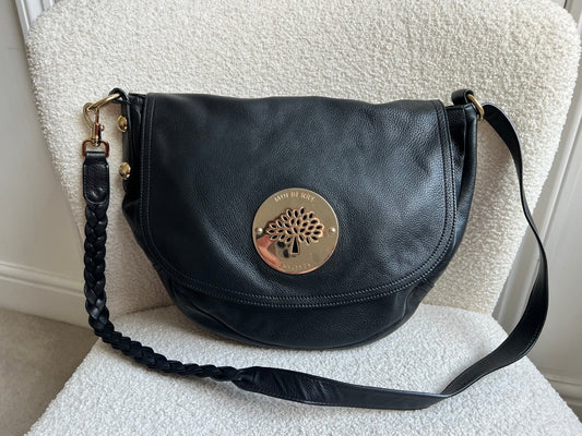 Mulberry Black Daria Satchel (RRP £795)