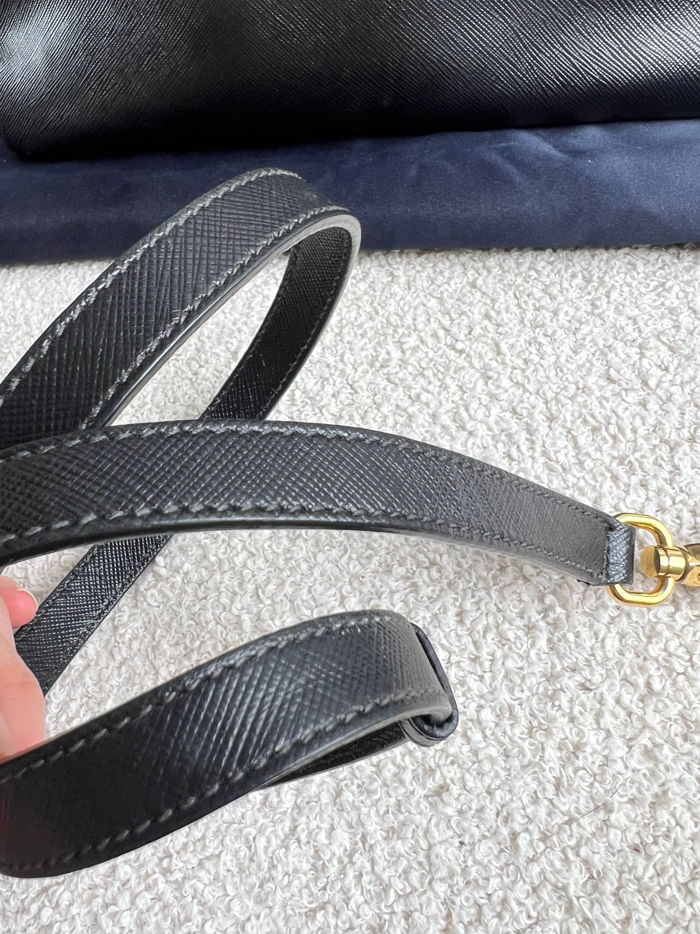 Prada Black Galleria Saffiano Tote