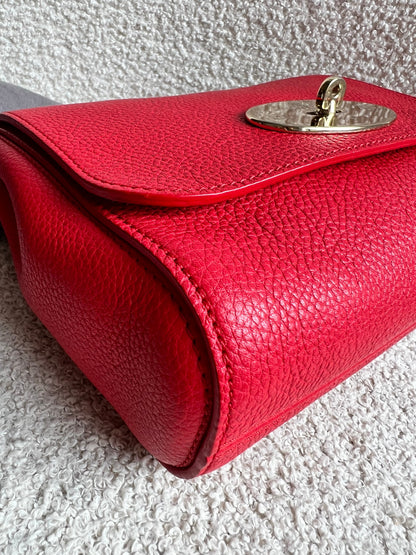 Mulberry Hibiscus Red Regular Lily with Gold Hardware (RRP £995)