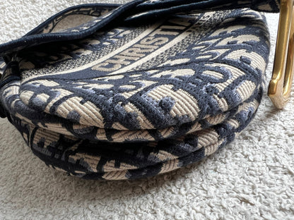Christian Dior Oblique Saddle Bag