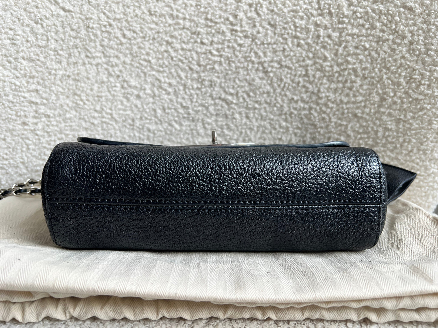 Mulberry Black Regular Lily with Silver Hardware (RRP £995)