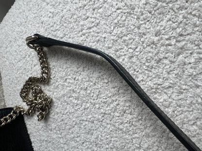 Gucci Interlocking GG Black Small Shoulder Bag