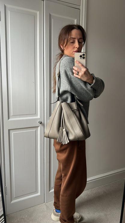 Mulberry Solid Grey Small Millie Tote (£950)