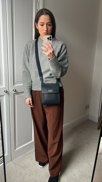 Mulberry Small Midnight Antony (RRP £595)