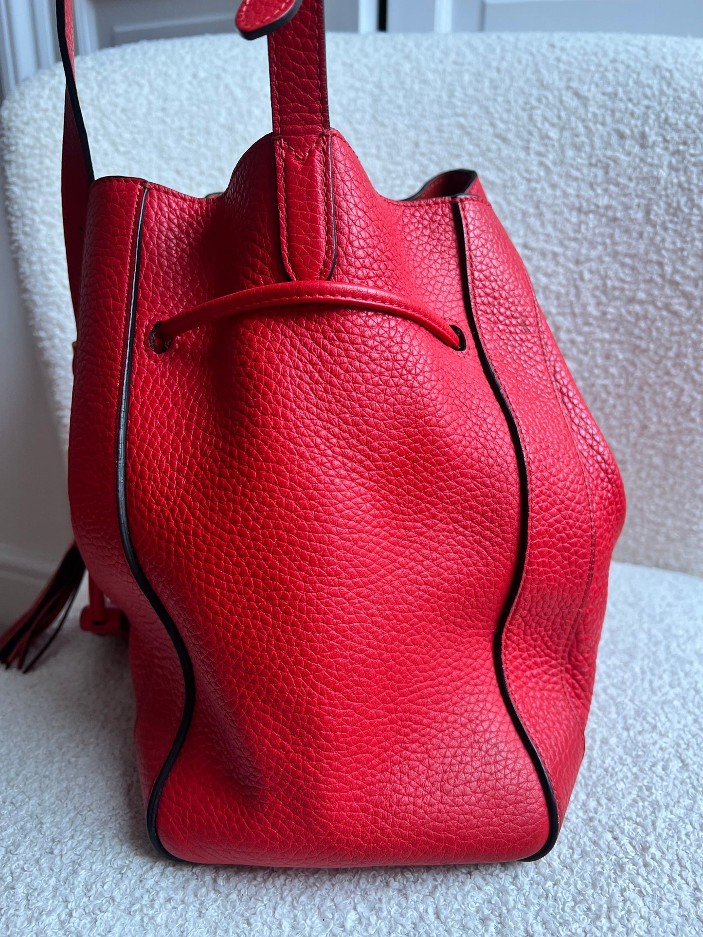 Mulberry Red Small Millie Tote (£950)