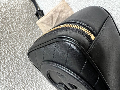 Gucci Black Small Top Handle Blondie Shoulder Bag (RRP £1870)