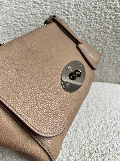Mulberry Mushroom Grey Regular Lily with Silver Hardware (RRP £995)
