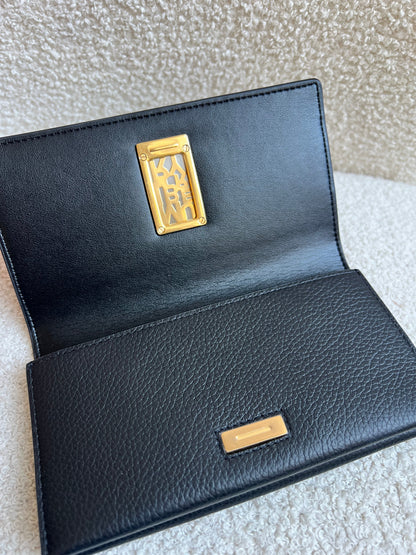 Mulberry Black Sadie Continental Wallet
