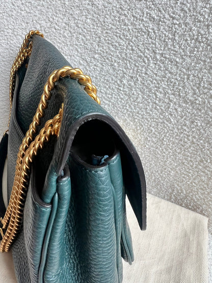 Mulberry Green Darley Shoulder Bag (RRP £1095)