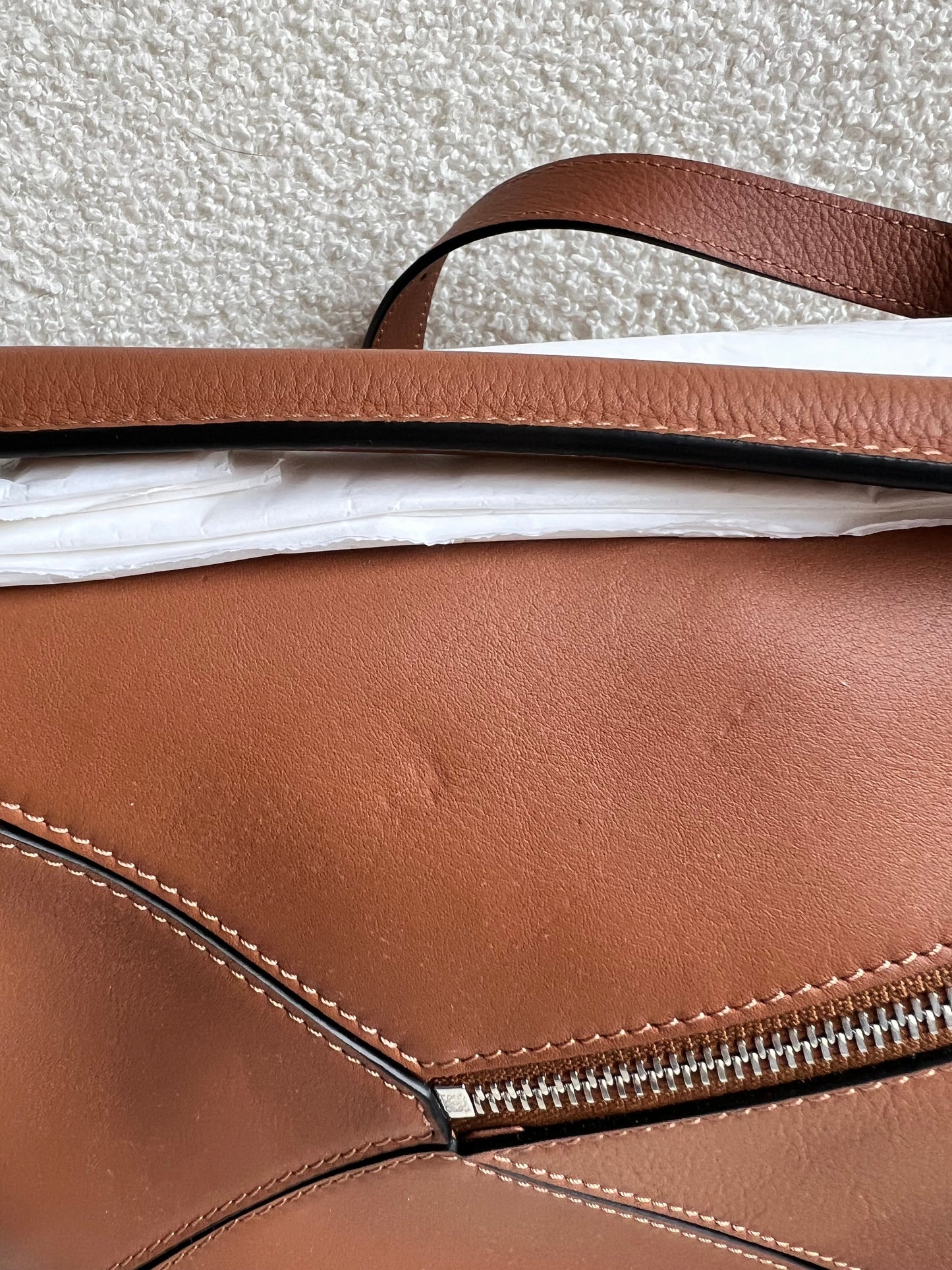 Loewe Tan Small Puzzle Bag (RRP £2550)