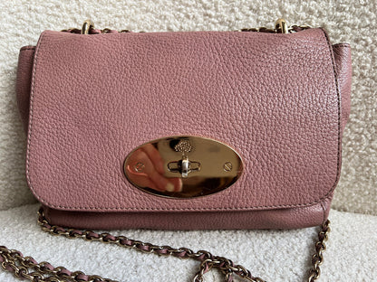 Mulberry Blush Regular Lily with Gold Hardware