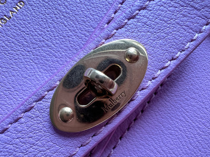 Mulberry Lilac Mini Zipped Bayswater (RRP £1095)