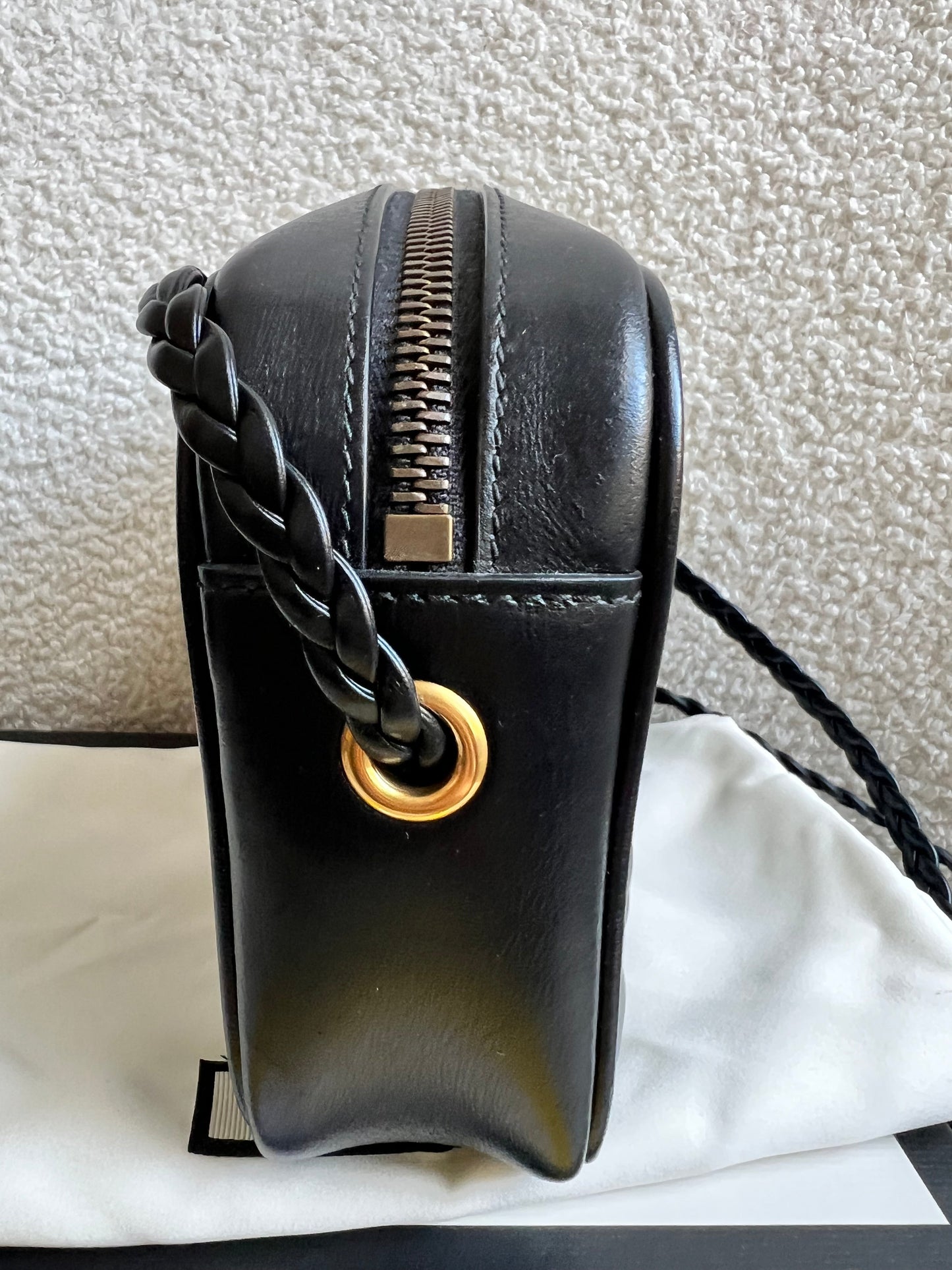 Gucci Mini Black Trapuntata Camera Bag