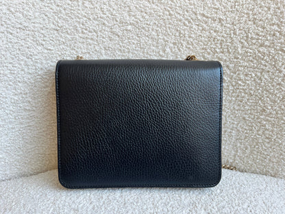 Gucci Interlocking GG Black Small Shoulder Bag