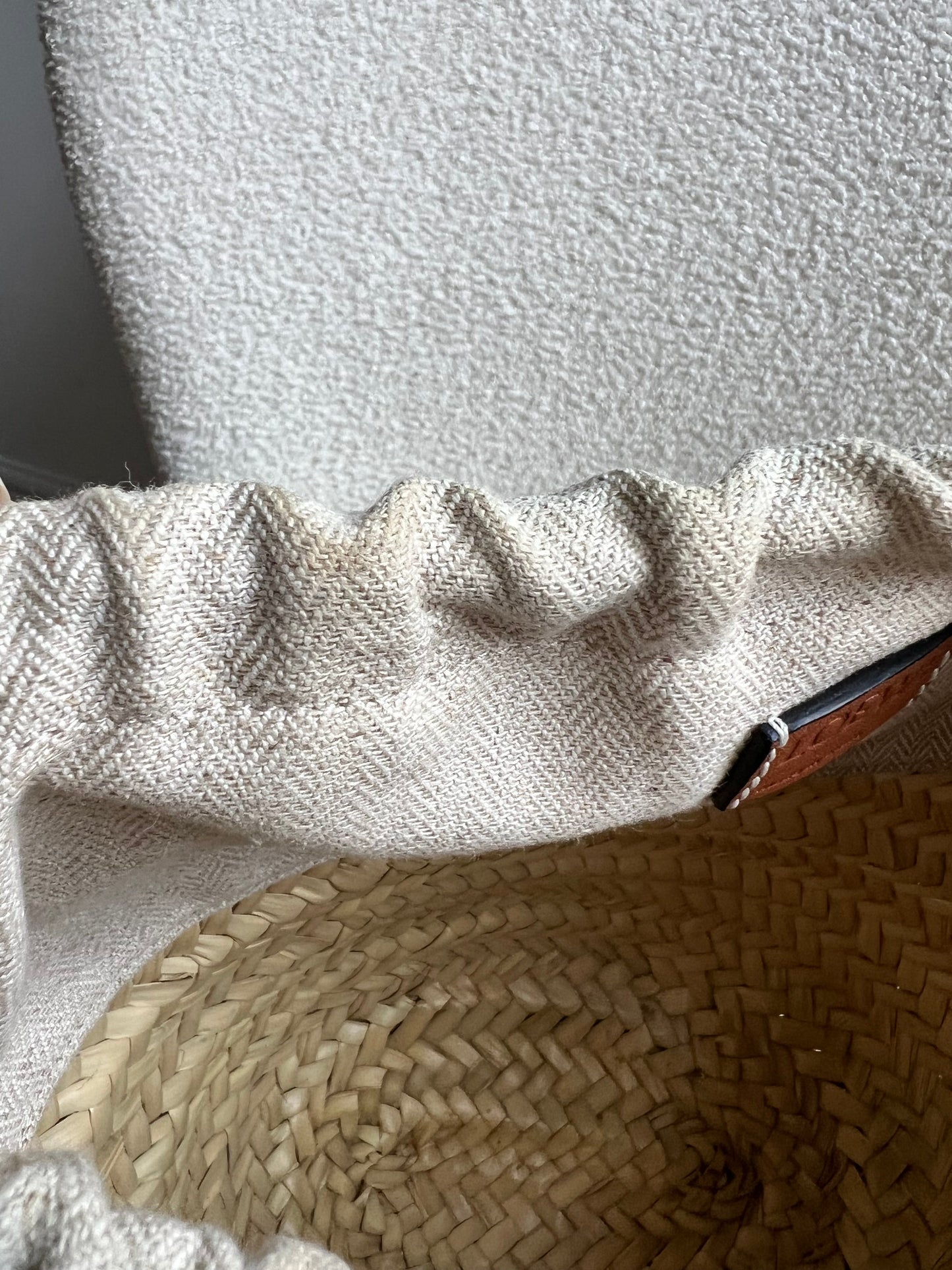 Loewe Drawstring bucket basket bag (RRP £450)