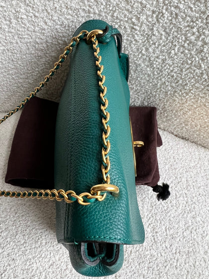 Mulberry Ocean Green Regular Lily with Gold Hardware (RRP £995)