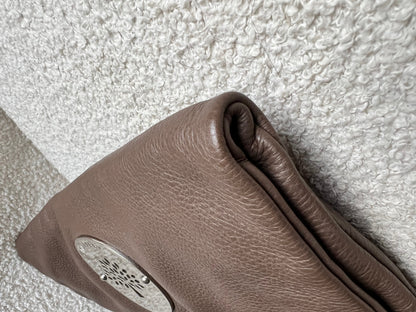 Mulberry Taupe Daria Clutch (RRP £550)
