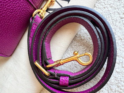 Mulberry Violet Bayswater with Strap (RRP £1,095)