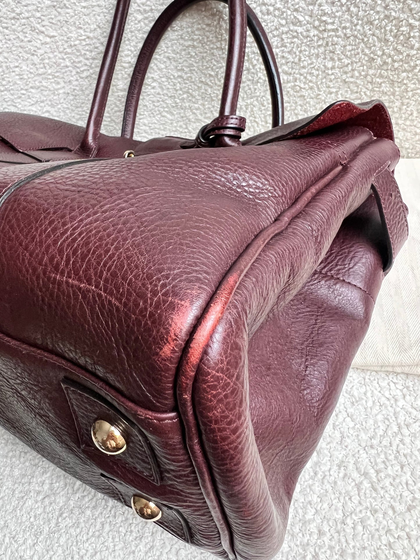 Mulberry Oxblood Bayswater (RRP £1095)