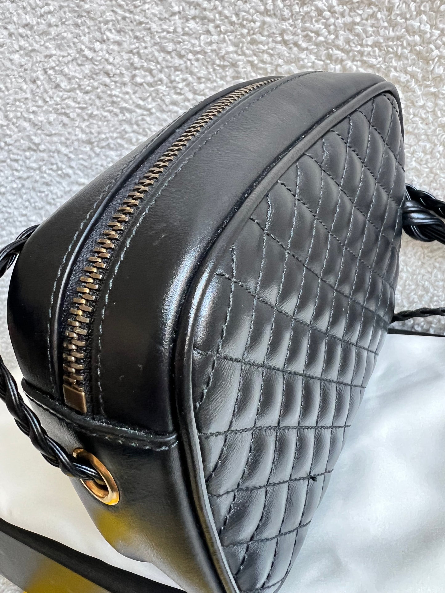 Gucci Mini Black Trapuntata Camera Bag