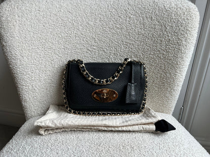 Mulberry Black Regular Top Handle Lily (RRP £1095)