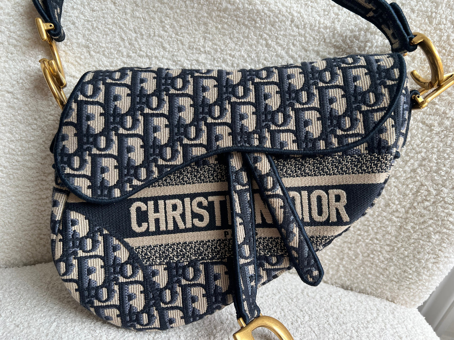 Christian Dior Oblique Saddle Bag