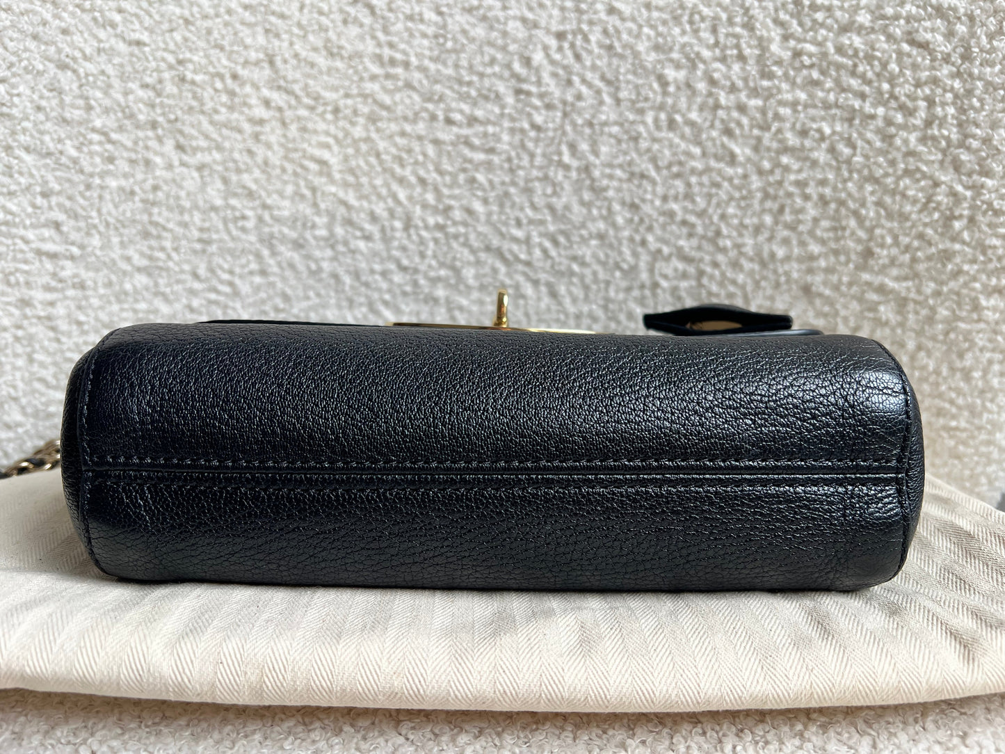 Mulberry Black Regular Lily with Gold Hardware (RRP £995)