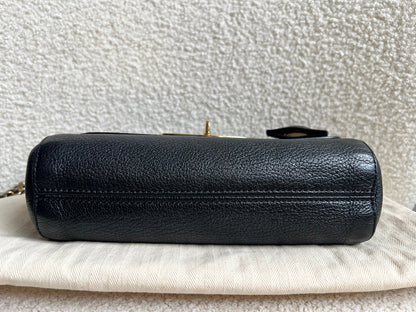 Mulberry Black Regular Lily with Gold Hardware (RRP £995)