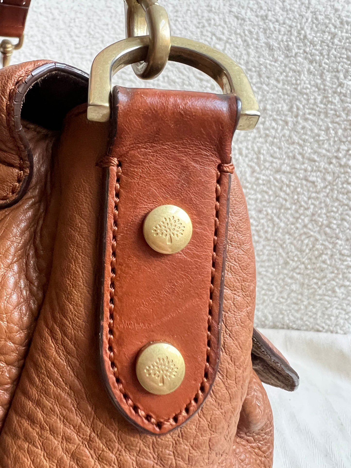 Mulberry Oak Large Effie Satchel