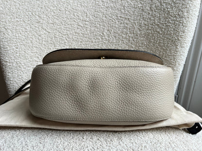 Mulberry Chalk Soft Amberley Satchel (RRP £1,195)
