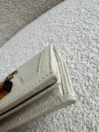 Gucci Diana Bamboo Card Case Wallet