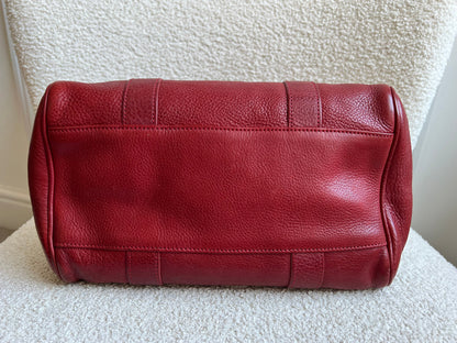Mulberry Poppy Red Bayswater Satchel (RRP £995)
