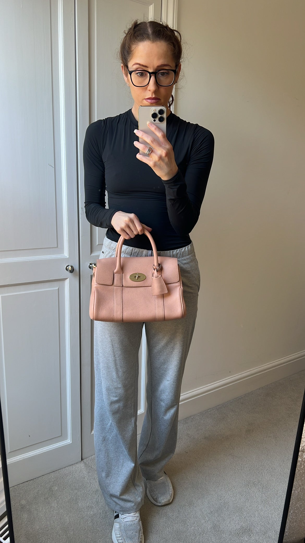 Mulberry Rose Petal Bayswater Satchel (RRP £995)