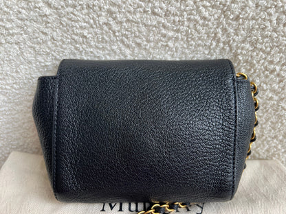 Mulberry Black Mini Lily with Gold Hardware (RRP £395)